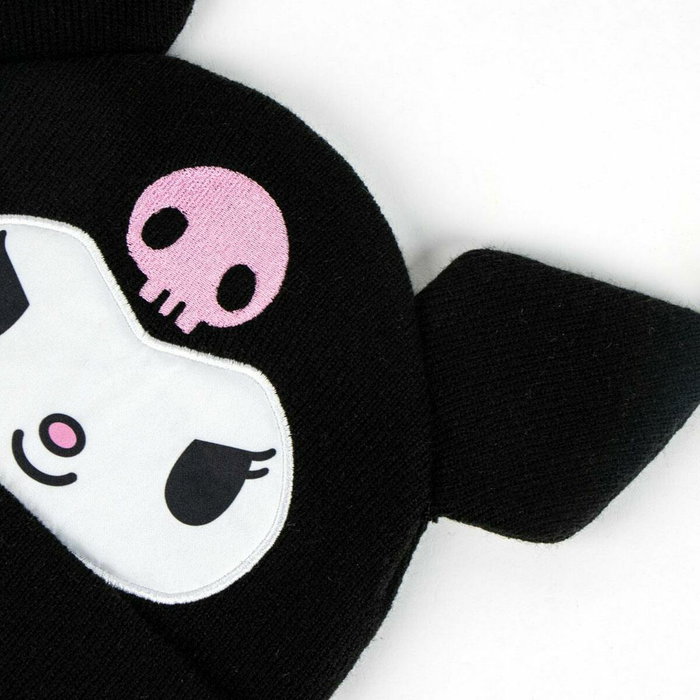 Cerdá Gorro Punto Hello Kitty Negro