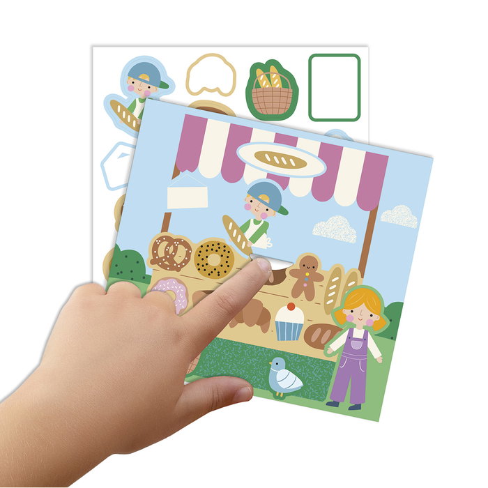 APLI KIDS Caja de Stickers El Mercado 20595 APLI APLI KIDS Caja de Stickers El Mercado 20595 APLI