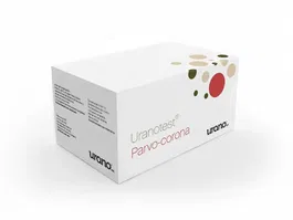 UranoVet Parvo Corona 10 Tests Detección Simultánea Antígeno Parvovirus y Coronavirus Canino