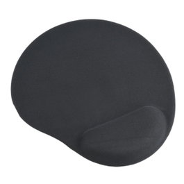 Gembird Alfombrilla con reposamuñeca de gel negro MP-GEL-BK
