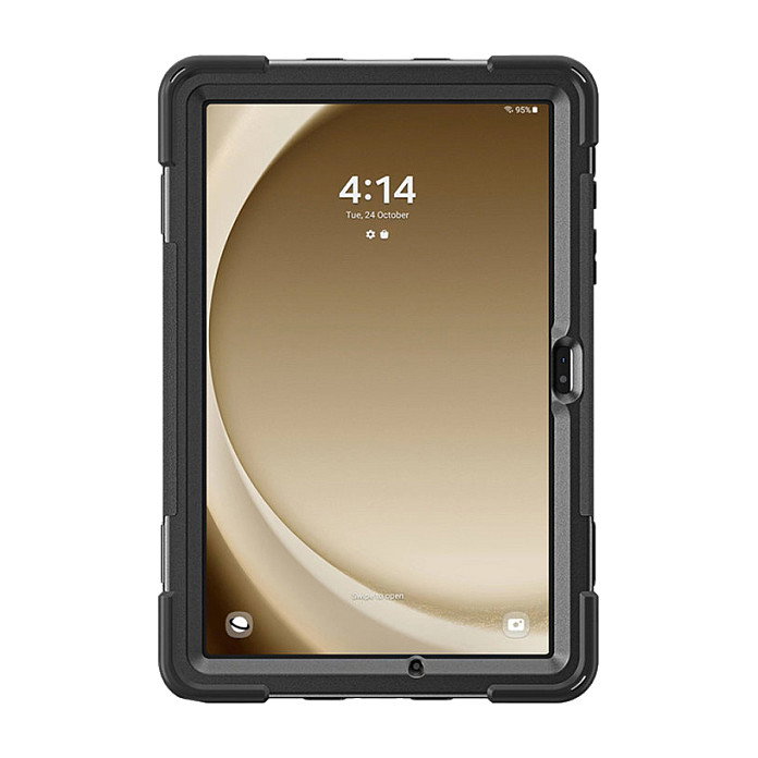 4smarts 540407 Funda Rugged Case con Grip, Correa y Soporte para Samsung Galaxy Tab A9+ (11") Modelos SM-X210/X215/X216 - Resistente a Golpes, Negra 4smarts 540407 Funda Rugged Case con Grip, Correa y Soporte para Samsung Galaxy Tab A9+ (11") Modelos SM-X210/X215/X216 - Resistente a Golpes, Negra