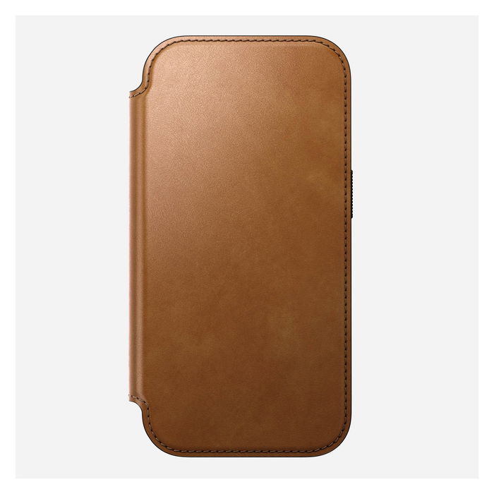 Nomad Modern Leather Folio para iPhone 17 Pro, Color English Tan Nomad Modern Leather Folio para iPhone 17 Pro, Color English Tan