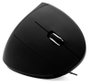 Media-Tech Vertic Ratón Vertical Inalámbrico USB Negro Retroiluminado 6400 DPI 5 Botones