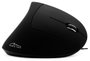 Media-Tech Vertic Ratón Vertical Inalámbrico USB Negro Retroiluminado 6400 DPI 5 Botones