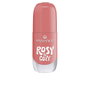 Essence #10 Gel Nail Polish Esmalte de Uñas en Gel sin Lámpara UV - Rosy & Cozy, 8 ml