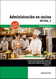 PARANINFO, Administración en cocina, Rafael Medina Moreno