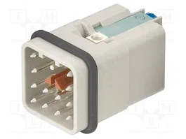 HARTING Han Q Plantilla de Contacto Macho HDC