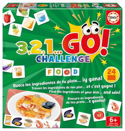 EDUCA BORRAS 3 2 1 GO CHALLENGE FOOD