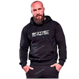 SCITEC NUTRITION Sudadera con Capucha Hombre Colt Negra Talla 2XL