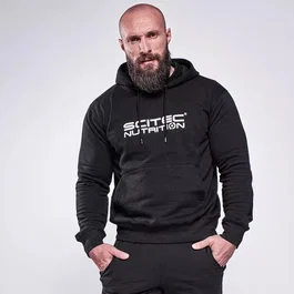 SCITEC NUTRITION Sudadera con Capucha Hombre Colt Negra Talla 2XL