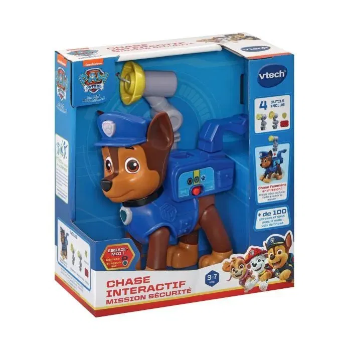 Vtech Patrulla Canina - Persecución Interactiva: Misión de Seguridad - Idioma Francés VT3417765631054