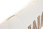 DKD Home Decor Cushions 2c25 Cojín Boho Crudo Natural 50 x 30 cm Algodón Yute (2 Unidades)