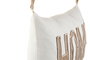 DKD Home Decor Cushions 2c25 Cojín Boho Crudo Natural 50 x 30 cm Algodón Yute (2 Unidades)