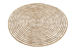 DKD Home Decor Individual Balines Natural 36.5 x 36.5 cm (12 Unidades)