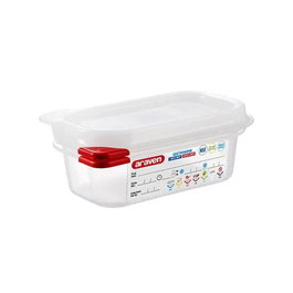 ARAVEN Recipiente GN 1/9 Hermético 0,6 L
