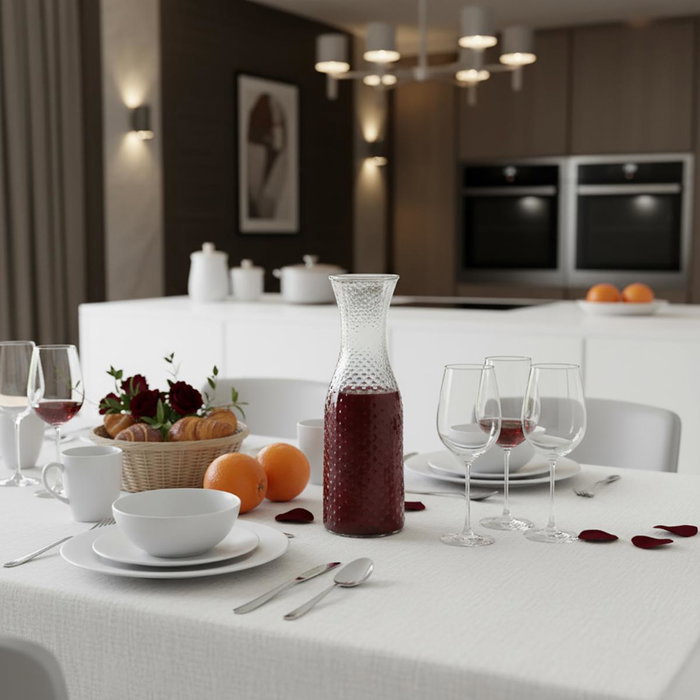 Botella Mesa Vidrio Viba Quid 1 L (12 Unidades)