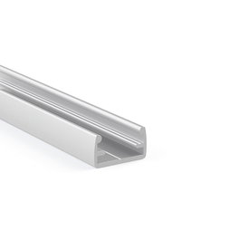HERRAJES ALK Perfil LED KOY para Embutir, Natural Anodizado, Pack de 2