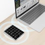 Logilink ID0212 Teclado Numérico Bluetooth 5.0 Gris Estelar