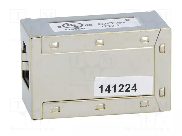 ASSMAN/DIGITUS Acoplador Modular CAT 6A Blindado RJ45 a RJ45 DN-93905 ASSMAN/DIGITUS Acoplador Modular CAT 6A Blindado RJ45 a RJ45 DN-93905