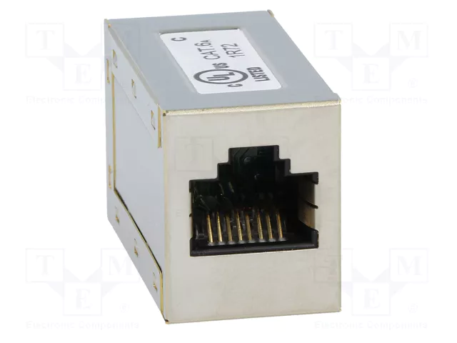 ASSMAN/DIGITUS Acoplador Modular CAT 6A Blindado RJ45 a RJ45 DN-93905 ASSMAN/DIGITUS Acoplador Modular CAT 6A Blindado RJ45 a RJ45 DN-93905