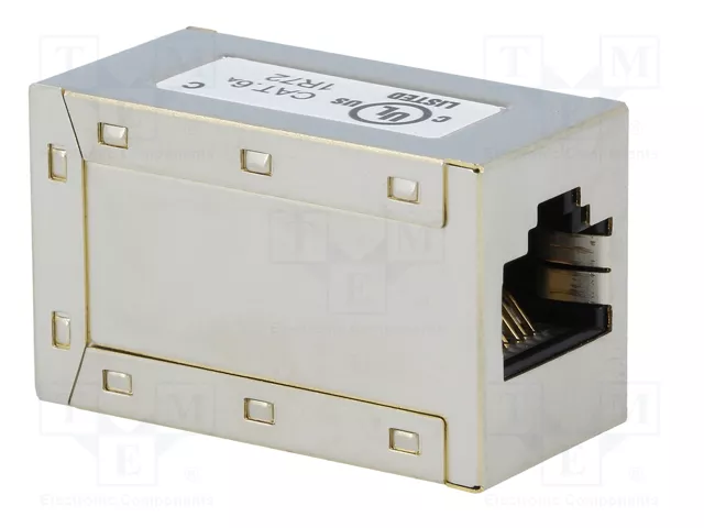 ASSMAN/DIGITUS Acoplador Modular CAT 6A Blindado RJ45 a RJ45 DN-93905 ASSMAN/DIGITUS Acoplador Modular CAT 6A Blindado RJ45 a RJ45 DN-93905