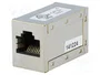 ASSMAN/DIGITUS Acoplador Modular CAT 6A Blindado RJ45 a RJ45 DN-93905