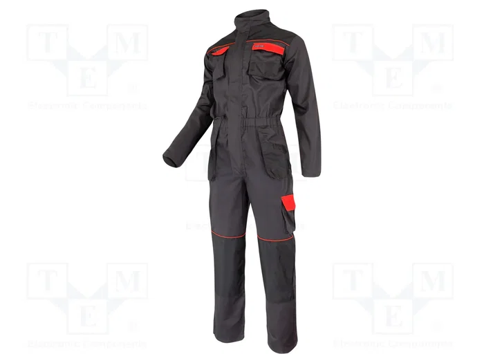 LAHTI PRO Mono protector grafito-naranja talla 2L,54 LAHTI PRO Mono protector grafito-naranja talla 2L,54