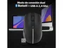 TNB Gradient Ratón inalámbrico recargable Dual Connect Negro