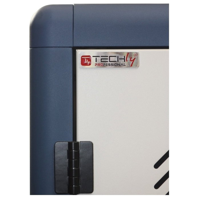 Techly Trolley USB Charging Station para 30 dispositivos Blanco / Azul Techly Trolley USB Charging Station para 30 dispositivos Blanco / Azul