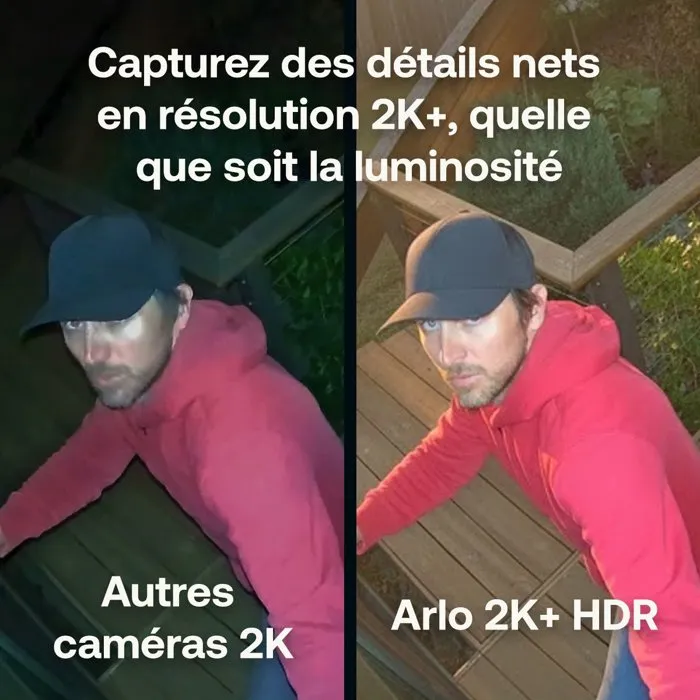Arlo Kit de cámaras de seguridad Ultra 3: 3 cámaras + 1 panel solar