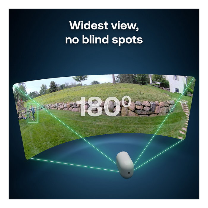 ARLO Arlo Ultra 3 Cámara de Seguridad IP Exterior 3-Cámaras Kit con Panel Solar, 8MP 4K, Wifi, Visión Nocturna, Alexa/Google Assistant, 10 Idiomas, IP65