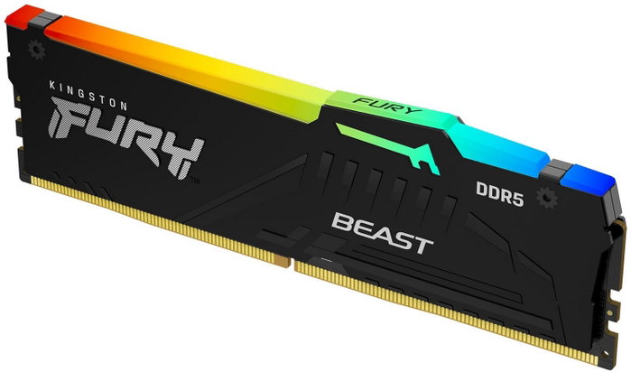 Kingston FURY Beast RGB DDR5 32GB (2x16GB) 6400MT/s CL32 DIMM Kit