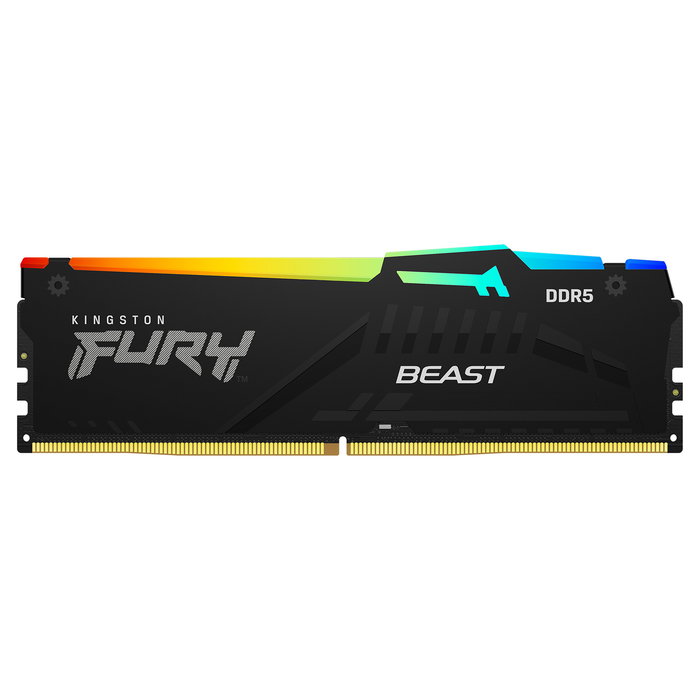 Kingston FURY Beast RGB EXPO 32GB Kit (2x16GB) DDR5 6400MT/s CL32 DIMM Memoria RAM