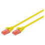 Digitus Cable de Red Patchkabel Cat6 U/UTP, 5 metros, Amarillo, DN-50050