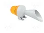 WERMA Señalizador Luminosa y Sonora Naranja 230VAC