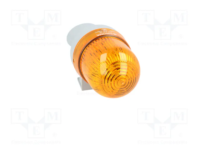 WERMA Señalizador Luminosa y Sonora Naranja 230VAC