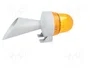 WERMA Señalizador Luminosa y Sonora Naranja 230VAC