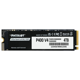 Patriot P400 V4 M.2 4 TB PCIe 4.0 x4 NVMe 2.0
