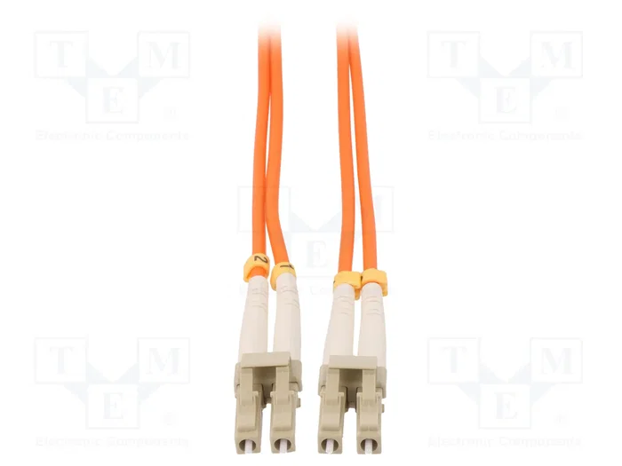 QOLTEC Cable de conexión de fibra óptica OM2 LC/UPC Duplex 2m QOLTEC Cable de conexión de fibra óptica OM2 LC/UPC Duplex 2m