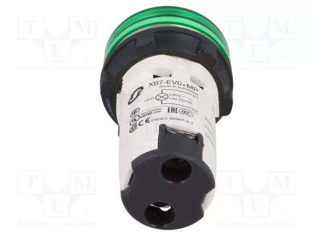 SCHNEIDER ELECTRIC Lámpara de control Harmony XB7 verde 230V SCHNEIDER ELECTRIC Lámpara de control Harmony XB7 verde 230V