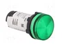 SCHNEIDER ELECTRIC Lámpara de control Harmony XB7 verde 230V