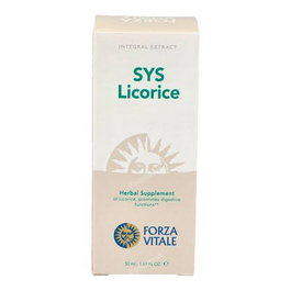 FORZA VITALE Sys.Liquirizia (Regaliz) 50Ml Favorece las funcionalidades del sistema digestivo