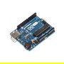 Arduino Uno Rev3 Microcontrolador ATmega328 16 MHz 32KB Flash 2KB SRAM 1KB EEPROM 14 Pines Digitales 6 Analógicos 6 PWM Arduino