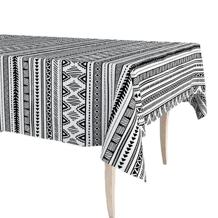 Exma Rollo de hule blanco y negro 1,40 x 25 m