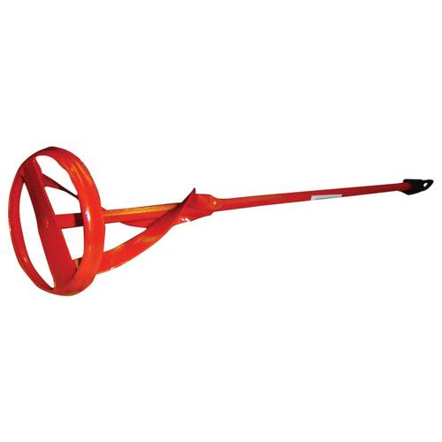 Burcasa Mezclador de pintura 100mm x 60cm Rojo