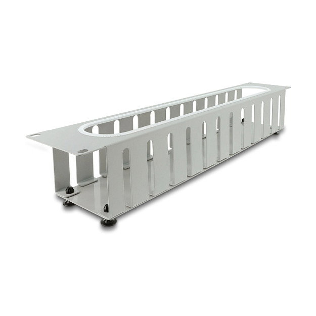 DeLOCK 67280 Panel de gestión de cables 2U Gris DeLOCK 67280 Panel de gestión de cables 2U Gris