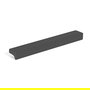 Trentadue Tirador Leman Aluminio Negro Mate Dist. Agujero 64Mm