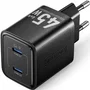 Vention FEFB0-EU Cargador de Pared GaN 45W con 2xUSB Tipo-C