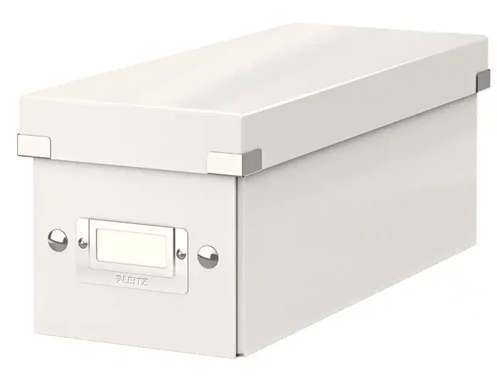 Leitz Click & Store Caja Almacenamiento CD Blanco 143x147x352 mm Leitz Click & Store Caja Almacenamiento CD Blanco 143x147x352 mm