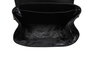 Lucky Bees 1214 v2 Mochila de Piel de Polivinilo Negra, 20x10x23 cm